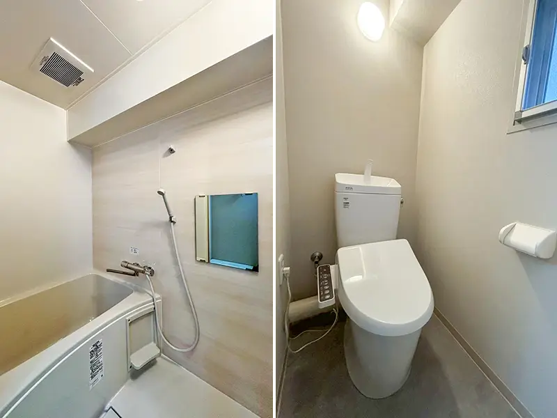 千里山ロイヤルマンション二番街B棟（3LDK）中古マンションの水回り
