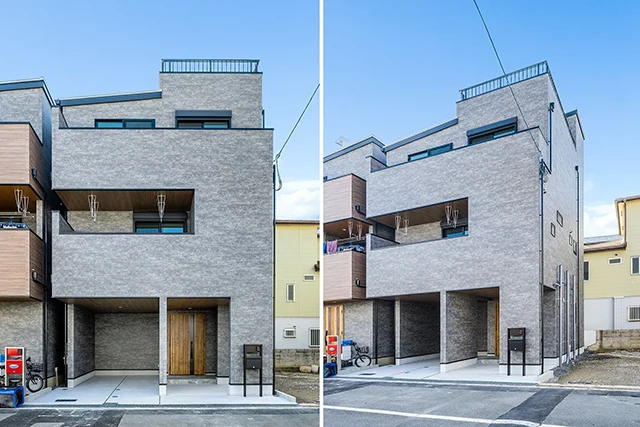 大阪市此花区伝法の注文住宅 施工事例｜7ARC新築施工事例